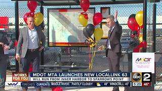 MDOT MTA launches new bus route