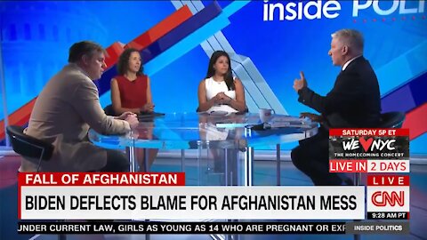 A CNN panel criticizes Biden’s excuses regarding Afghanistan