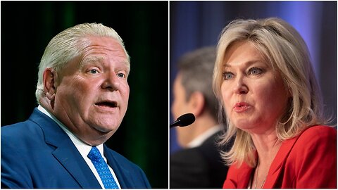 If I was forced to pick Doug Ford or Bonnie Crombie I’d pick Bonnie lesser of two evils Crombie!