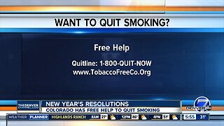 New Year's Resolutions: Free help to quit smoking