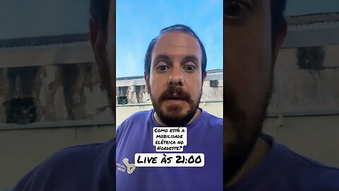 Acompanhem a live de hj às 21:00