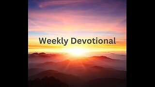 Devotional: January 25, 2024