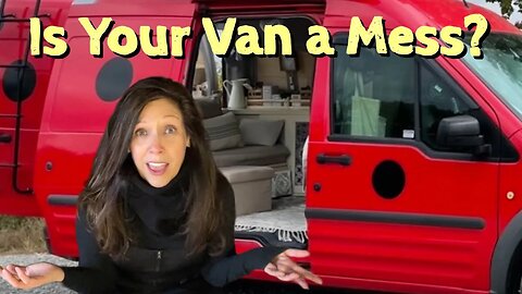 Van Life | 3 Easy Steps to SIMPLIFY Your VAN space