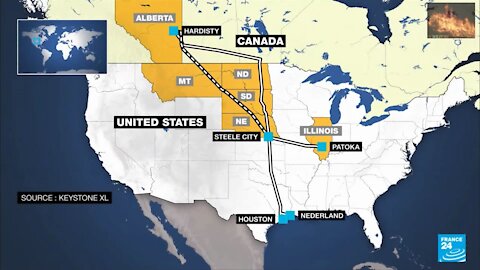 President Trump vs Biden on Keystone and Nord Stream 2 gas pipelines