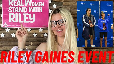 RILEY GAINES STANDING UP FOR WOMEN'S RIGHTS
