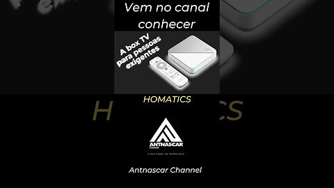 HOMATICS BOX R 4K PLUS Mais RAM e Mais ESPAÇO