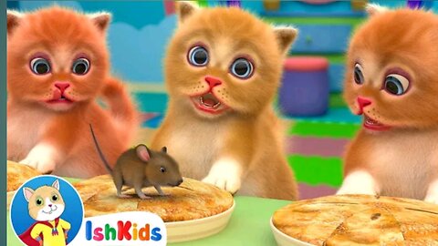 Three Little Kittens | Nursery Rhymes & Kids Songs | Kids