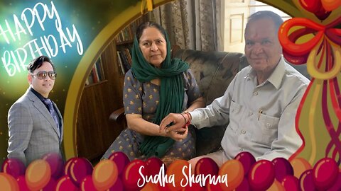 Warmest wishes for a very happy birthday, Sudha Sharma Ji