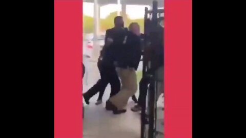 Masked Individual Grabs Phone out of Man's Hand at Ft Lauderdale High School
