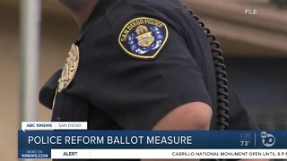 Police reform ballot measure