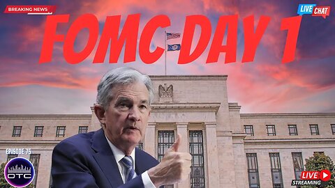 FOMC Day 1, Market Prepares for FED Rate Decision, Live Trading and Analysis #fed #jeromepowell