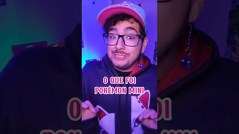 Conheça o Pokemon Mini, o menor vídeo game e exclusivo de pokémon! #pokemon #videogames