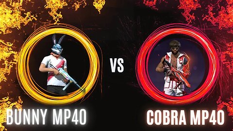Bunny mp40 vs Cobra mp40 #freefire #gaming #mr mikogamer