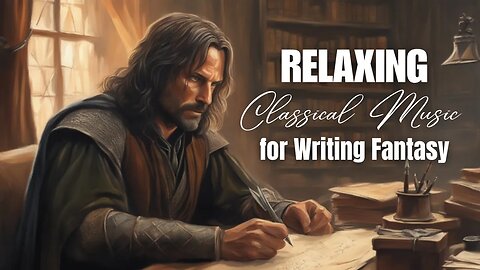 Relaxing Classical Music for Writing an Epic Fantasy Story 📚🖊 | Calm Writing Music