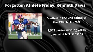 Forgotten Athlete Friday #108: Kenneth Davis