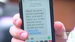 Package Delivery Text Scam