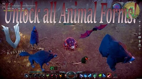 Unlock all Animal Forms in V Rising!