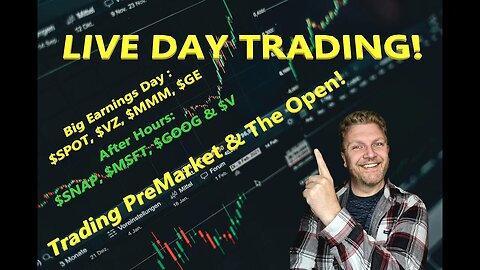 LIVE DAY TRADING | Trading Premarket and the Open | NYSE - NASDAQ |