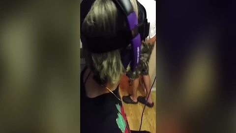 Grandma's Adorable Reaction To Virtual Reality Is Priceless