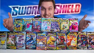 Opening EVERY Pokémon pack in Sword & Shield... from *BEST* to worst!