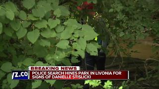 Police searching park for missing woman