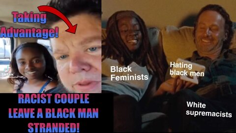 Divestor Couple Shows Their HATRED For Black Men