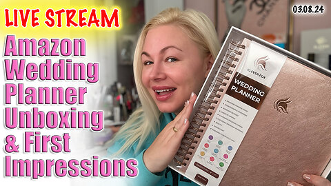 Live Amazon Wedding Planner Unboxing and First Impressions| Wannabe Beauty Guru