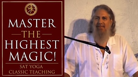 The Magic Drive Underlies Both Science and Religion - Shunyamurti Classic Teaching