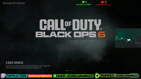 BLACK OPS 6 REVEAL DATE! RELEASED!|WARZONE TUNEIN!