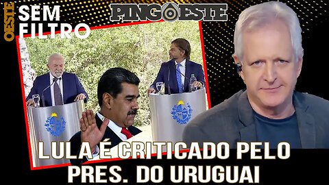 Presidente do Uruguai critica lula por causa de Maduro [AUGUSTO NUNES]