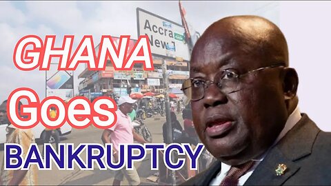 Despite a $3 billion bailout, Ghana has essentially gone bankrupt