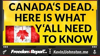 There is NO SAVING CANADA - The Country is Dead and Will Not Recover - You All Just Threw it Away.