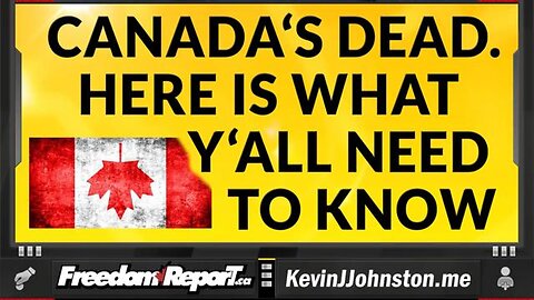 There is NO SAVING CANADA - The Country is Dead and Will Not Recover - You All Just Threw it Away.