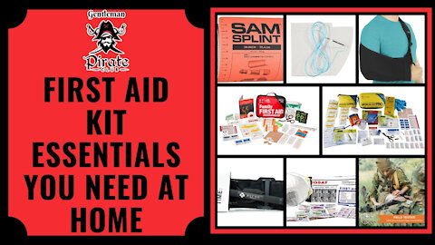 Gentleman Pirate Club | First Aid Kit Essentials You Need At Home