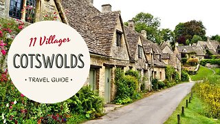 The MOST BEAUTIFUL ENGLISH Villages in the Cotswolds, England