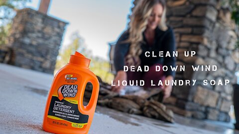 Clean Up with Dead Down Wind Liquid Laundry Soap