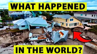 🔴WAVES DESTROYED DOZENS OF HOUSES IN FLORIDA🔴 FLOODED DESERTS IN SAUDI ARABIA | NOVEMBER 10-11, 2022