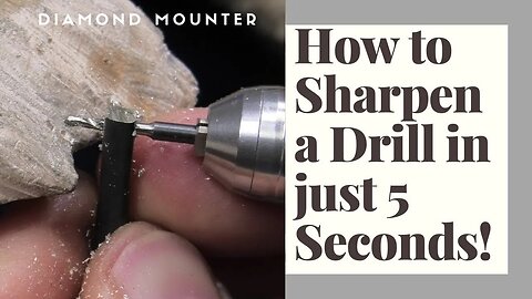 How Jewellers Quickly Sharpen Their Drills