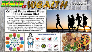 Critical Facts About Fiber in the Human Diet