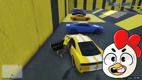 GTA 5 LOS COMPAS nos ATROPELLAN! 😨 Runner vs Cars en GTA V #gta5 #gaming #gamer #viral #videos