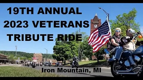 2023 Veterans Tribute Ride (Iron Mountain, Michigan) #motorcycles | Jason Asselin