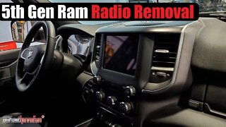 2019+ 5th Generation Ram 2500 / 3500 Stereo / Head Unit Removal (2019+) | AnthonyJ350