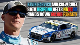 Kevin Harvick and Crew Chief Both Respond After NASCAR Hands Down Major Penalty