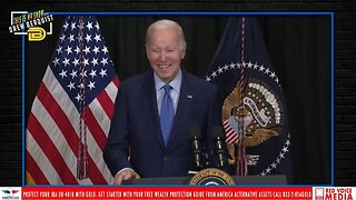Biden Laughs During Presser About Hostages Being Held By Hamas Terrorists