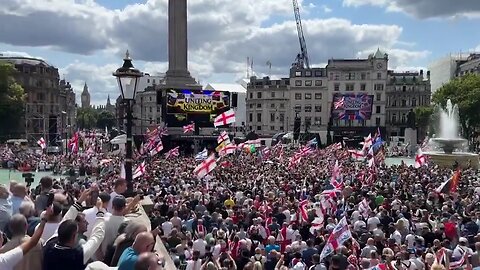 Thousands rally in London to “Unite for the Kingdom” with Tommy Robinson