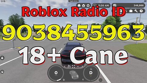 Cane Roblox Radio Codes/IDs