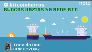 Por que são minerados blocos vazios na rede Bitcoin?