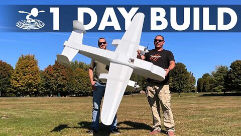 We Built A Massive B-25 In One Day!!
