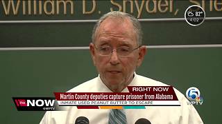 How Martin County deputies caught escaped Alabama inmate