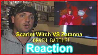 Reaction: Scarlet Witch VS Zatanna (Marvel VS DC) ｜ DEATH BATTLE!